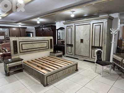 غرفة نوم مصري خشب زان سماكة 48