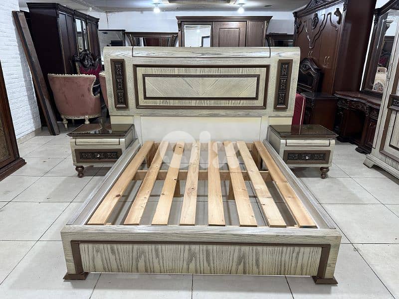غرفة نوم مصري خشب زان سماكة 48 5