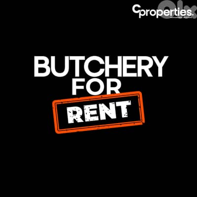 Fully Equipped Butchery for Rent in Zalka - CPFY93