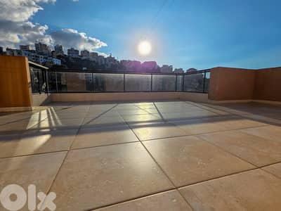 95 SQM Prime Location Apartment in Aoukar, Metn + Terrace