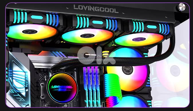 LovingCool 3D 360mm liquid cooling 1