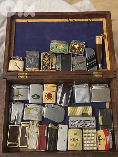 rare watches and lighters . vintage