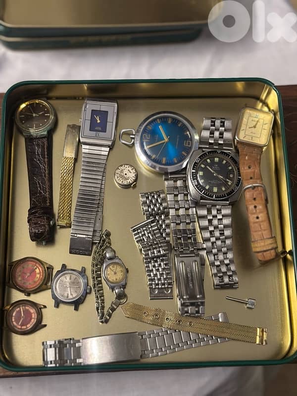 rare watches and lighters . vintage 1