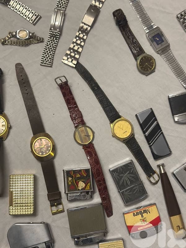 rare watches and lighters . vintage 3