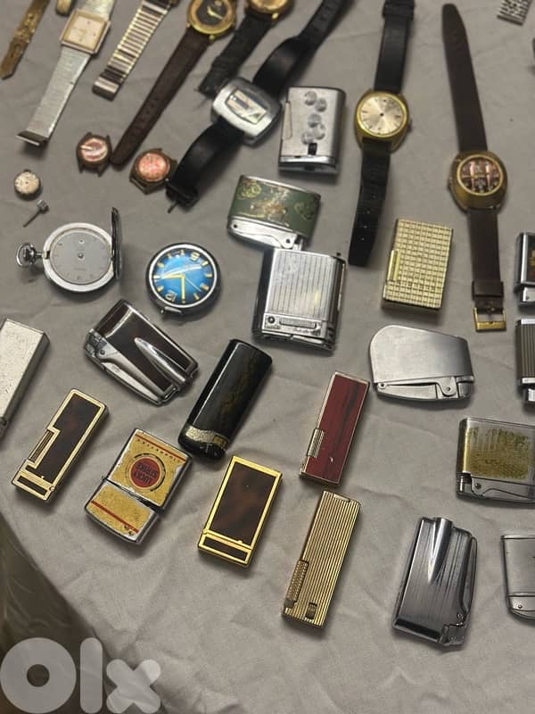 rare watches and lighters . vintage 6