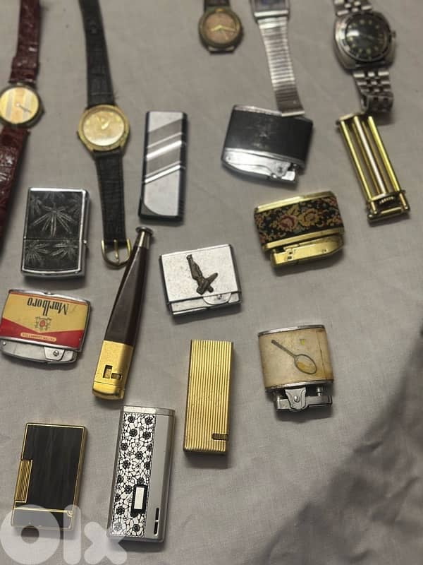 rare watches and lighters . vintage 9