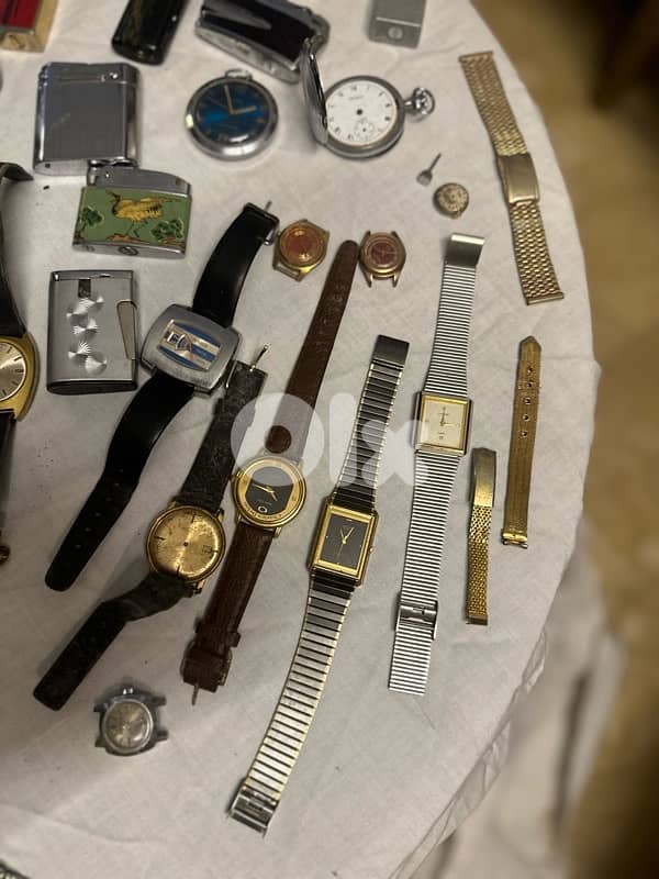 rare watches and lighters . vintage 13