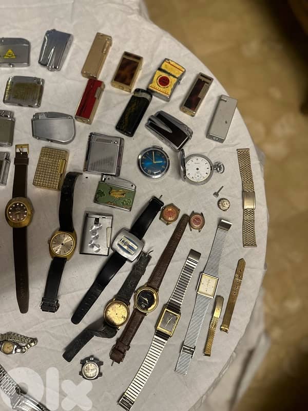 rare watches and lighters . vintage 14