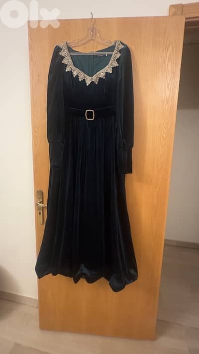 dark Green party dress