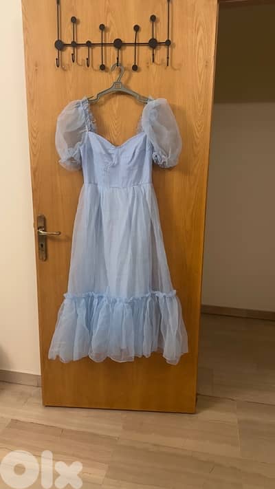 baby blue dress