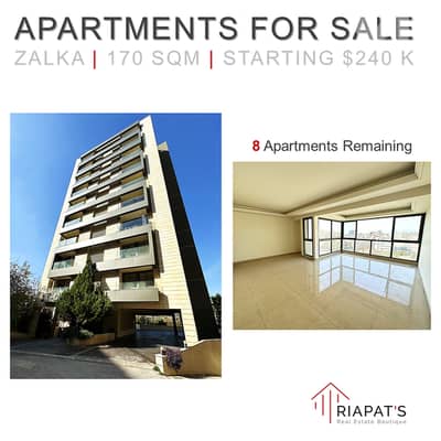  APARTMENTS FOR SALE | ZALKA | 170 SQM | 240K