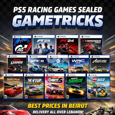 Playstation PS5 racing game