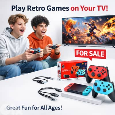 M66 Retro Game Console - Wireless Controller Gamepad - 35 Emulator