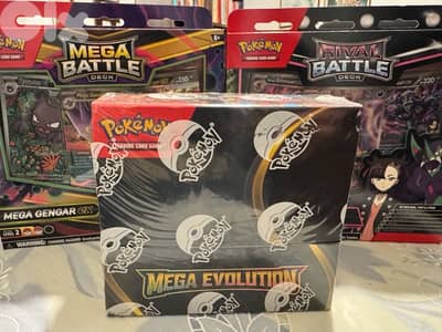 pokemon mega evolution booster box