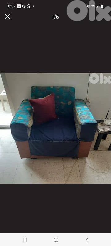 غرفت نوم مع صالون 5