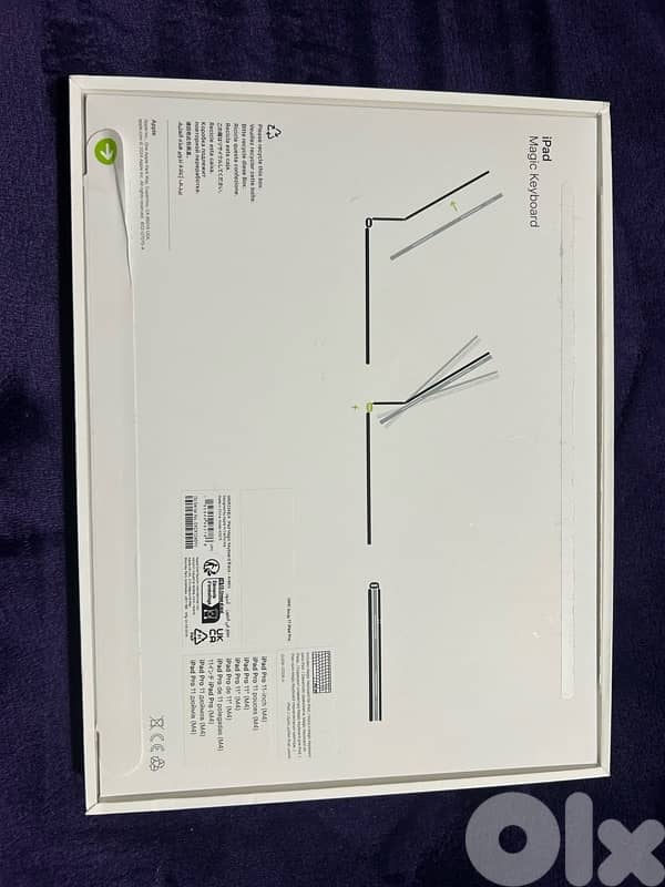 apple ipad pro 11 m4 magic keyboard with box 1