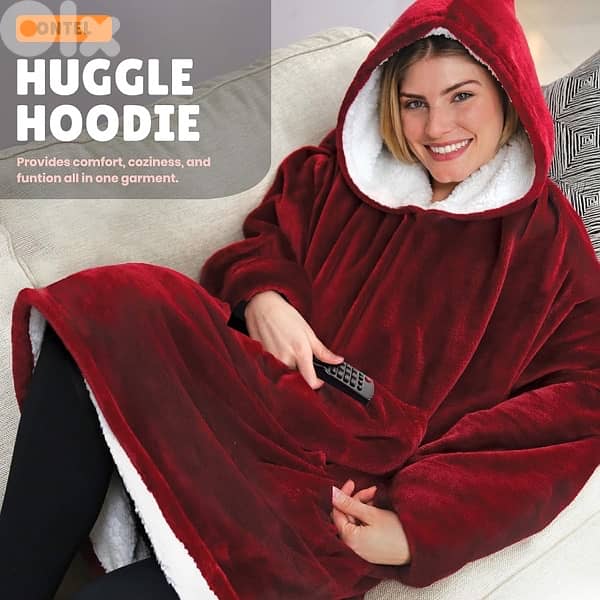 ontel huggle hoodie 1