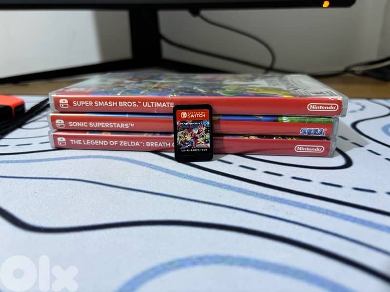 Nintendo Switch (Full Accessories and Games) 3