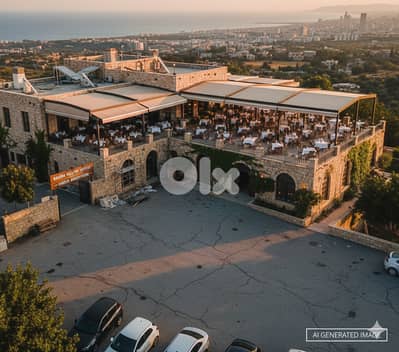 Invest in Baabda, Restaurant. , wedding venue 4 sale  مطعم للبيع