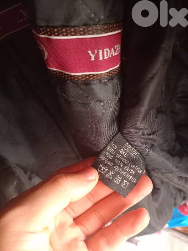 100% Real Italian Leather jacket 2