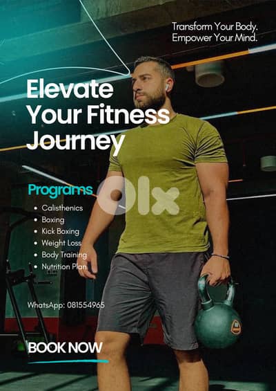 Personal Trainer – Private Home & On-Site Training in Beirut