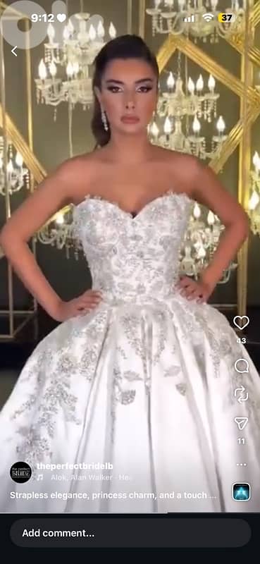 wedding dress with veille 4