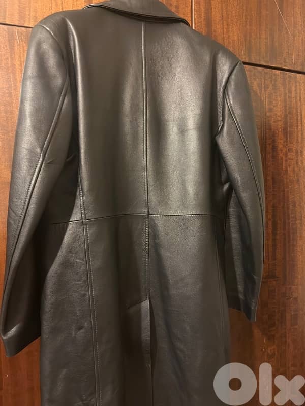 Genuine Leather 3/4 Coat from Morocco - Excellent Condition! (2007) 2