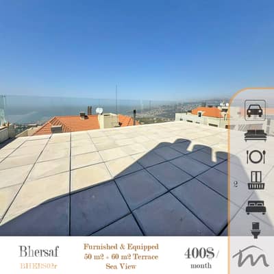 Bikfaya-Bhorsaf | Signature 50m² Rooftoop + 60m² 2 Terraces | Floor 2