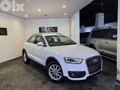 2015 Audi Q3 2.0T Quattro White/Black Company Source 1 Owner Like New
