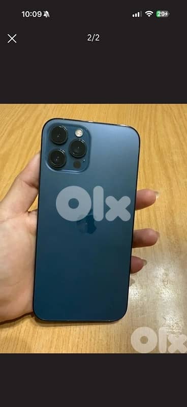 iphone 12 pro max - 256gb- box available