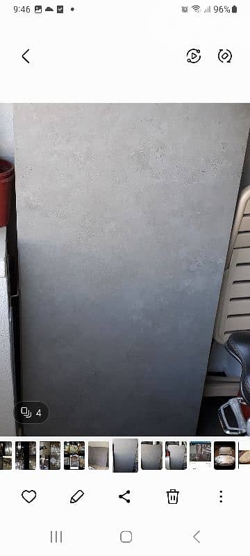 بلاط للبيع موجود 14 بلاطه كله سيراميك 2