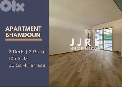 Prime Location Apartment In Bhamdoun For Sale / شقة في بحمدون للبيع