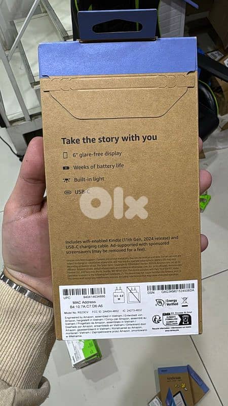 Amazon Kindle Gen 11 6 inch 16gb black 2024 1