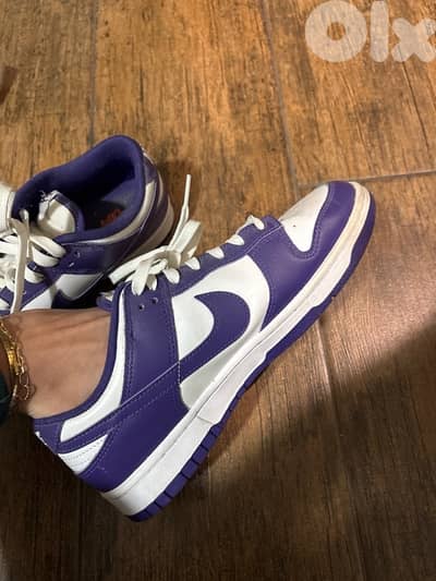 Purple Dunks