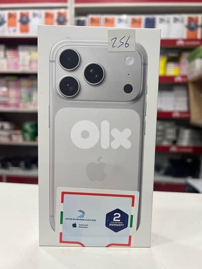 iphone 17 pro 256 1sim /Esim مشرج ٣١ مره