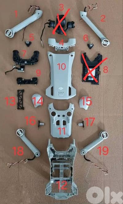 DJI MINI 3 PRO parts