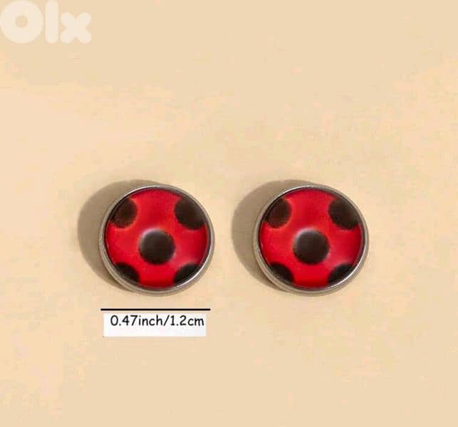 Miraculous Ladybug Earrings for adults and kids 1