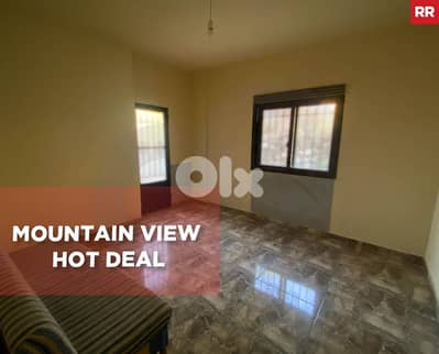 unobstructed view- apartment for sale in baissour REF#RR124068