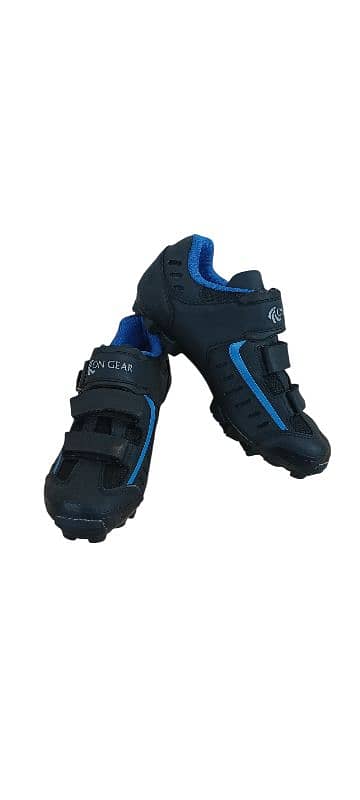 on gear cycling shoes