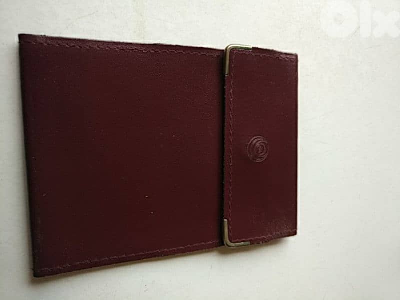 Checkbook wallet - Not Netogiable Leather 2