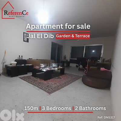 Apartment with Garden/Terrace Jal El dib شقة مع حديقة/تراس في جل الديب