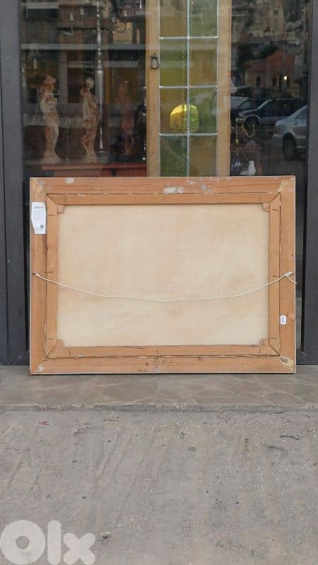 لوحة رسم زيتي اوروبية 7