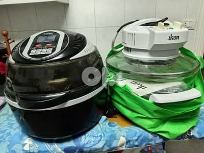 air fryer balanzo and  ikon food oven