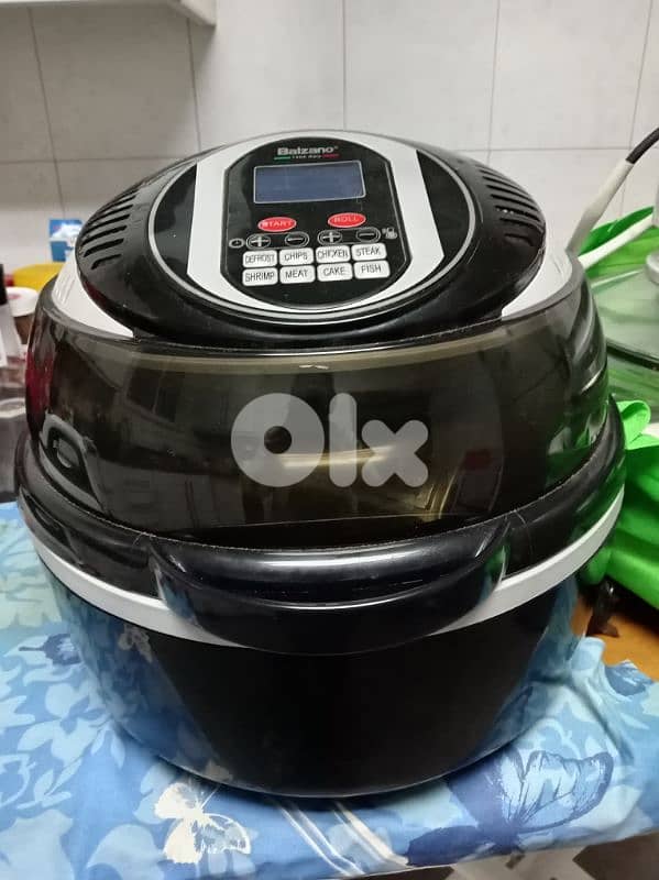 air fryer balanzo and  ikon food oven 1
