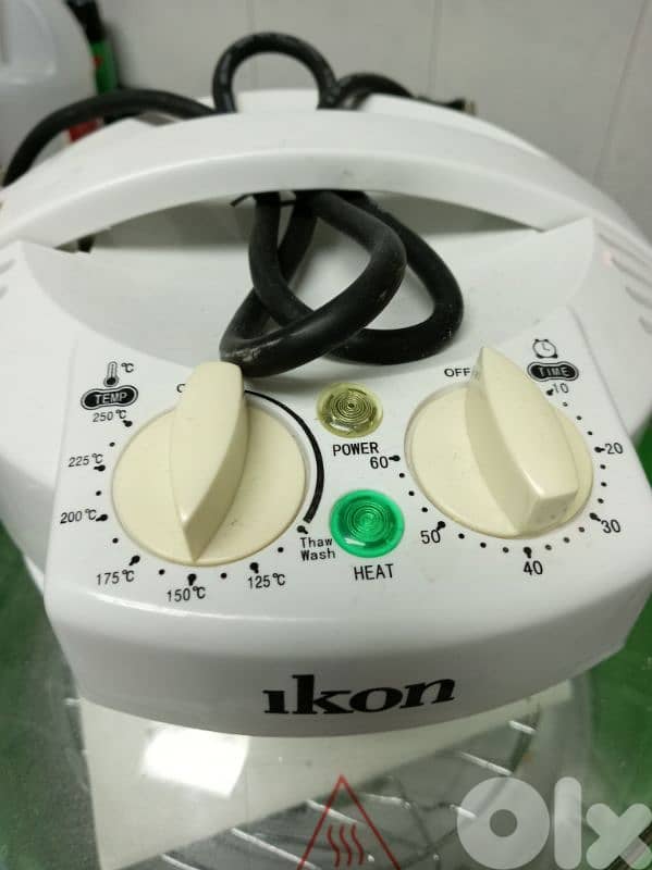 air fryer balanzo and  ikon food oven 4