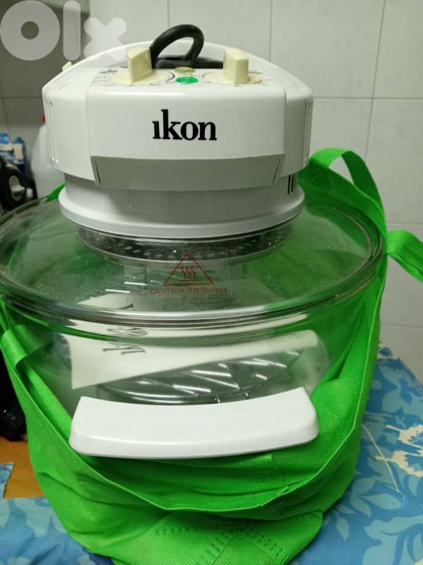 air fryer balanzo and  ikon food oven 5
