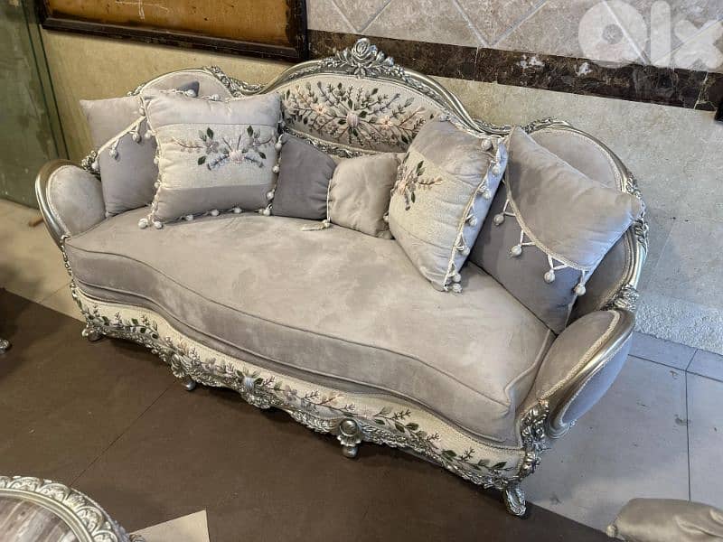 صالون 7 قطع مستورد ع لبنان للاستفسار 71106164 1