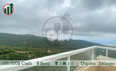 Enjoy your Terrace with Open view in Breij !!!