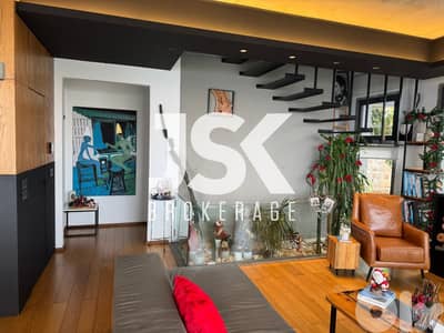 L19953 - Furnished Villa With Full Sea View For Sale in Kfaraabida