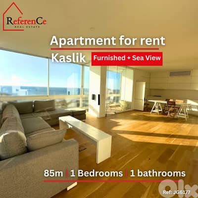 Fully Furnished Apartment in kaslik for rentشقة المفروشة  في وسط الكسل